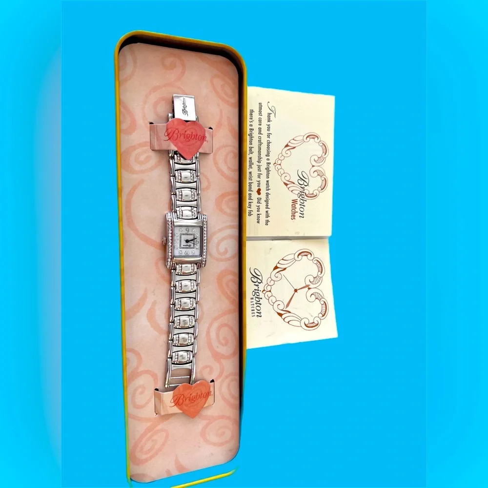 Brighton Turin Watch Women Jewelry Retired Design Rare Find Brighton Case.